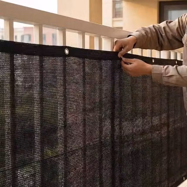 EONLION Black HDPE Privacy Screen Netting Garden Screening Fencing, Width: 100 cm