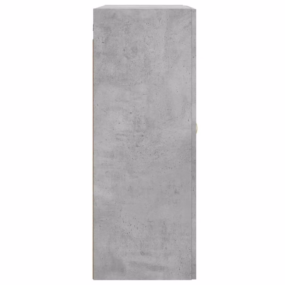 Berkfield Home Wall Mounted Cabinet in Concrete Grey, W: 69.5 cm, D: 34 cm, H: 90 cm – 3