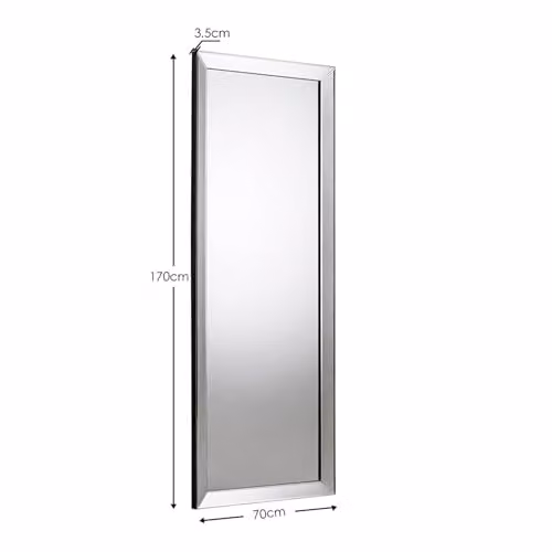 Julian Bowen Soprano Lean-To Dressing Mirror in White – 2
