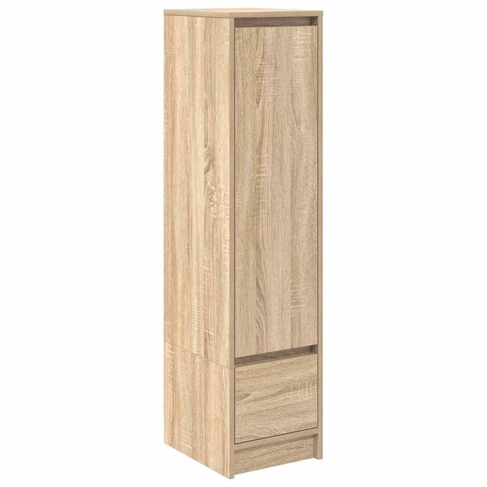 Berkfield Home Sonoma Oak Highboard in Brown, W/D/H: 29.5 x 34 x 119.5 cm – 2