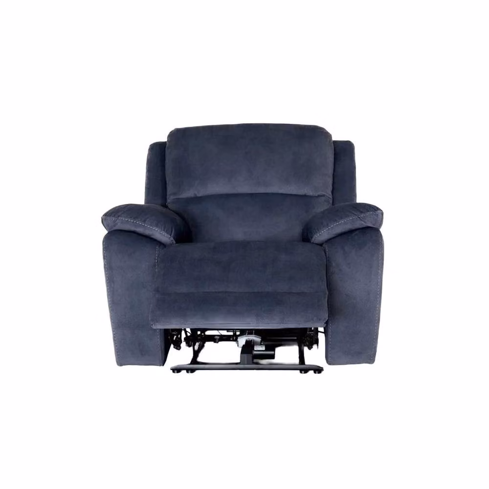 Furnishings For Less UK Bella Electric Power Reclining Armchair, Single Seater, Ink Grey Fabric – 2