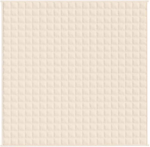 Berkfield Home Weighted Blanket in Beige, W/D: 200 x 200 cm, 9 kg
