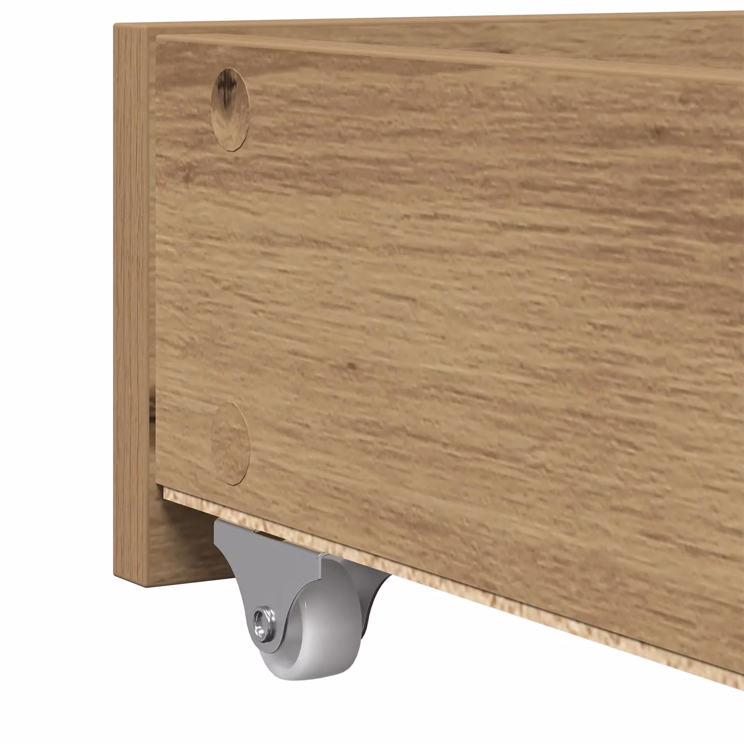 Berkfield Home Artisan Oak Daybed in Brown, Engineered Wood, W/D/H: 190 x 90 cm – 3