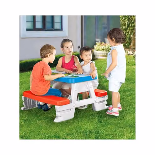 Fisher-Price Animal Theme Picnic Table, Multicolour – 2