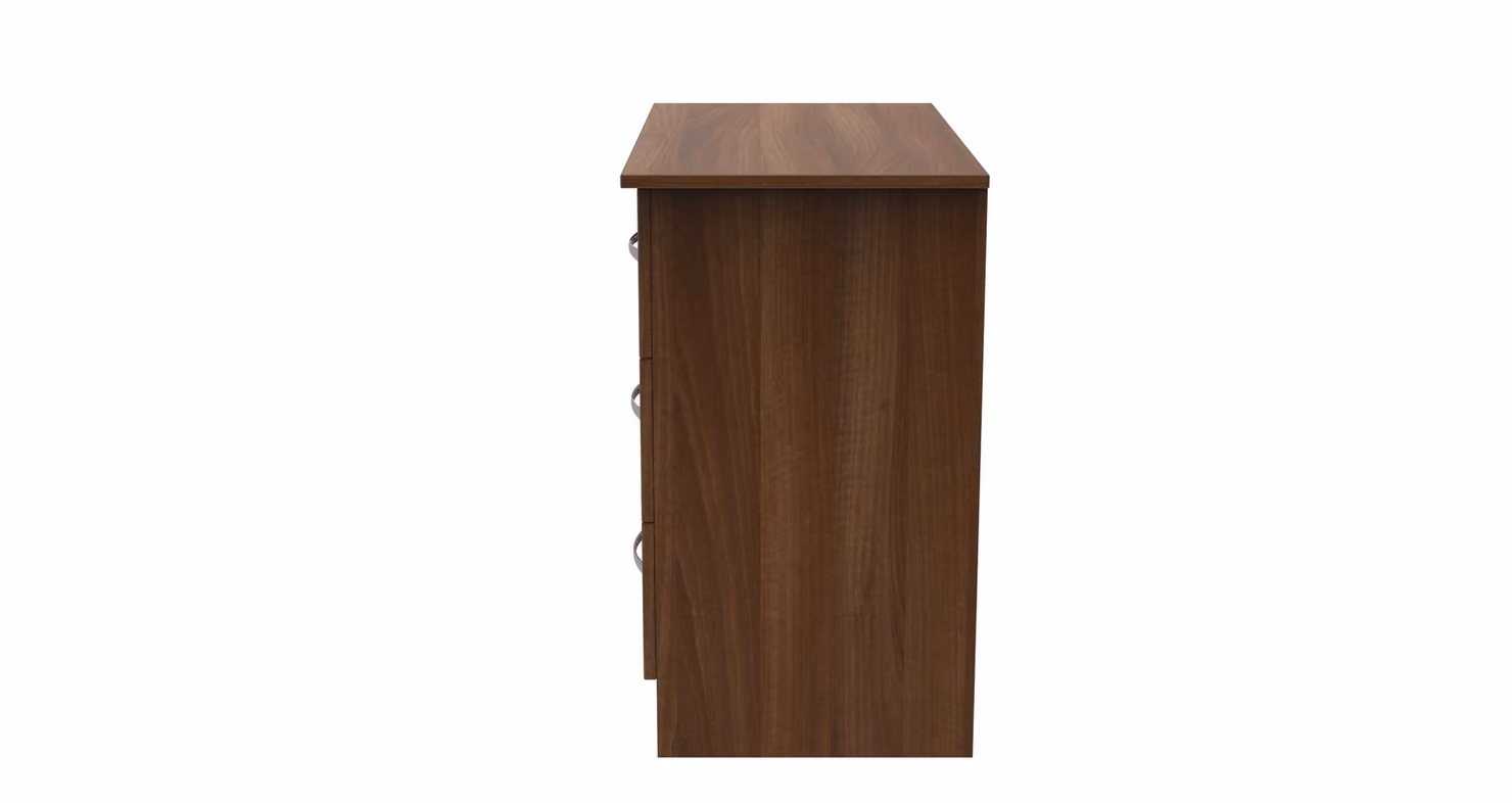 2 U Hampshire 3 Drawer Chest in Walnut – 2