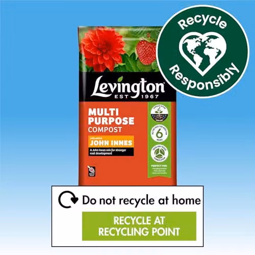 Levington Peat Free Multipurpose Compost for Ornamental and Vegetable Gardens, 40 Litres, Brown – 6