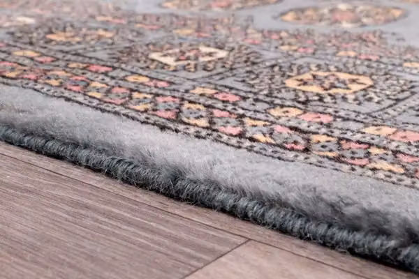 Prestige Rug Collection Bokhara Oriental Hand Knotted Wool Rug in Blue, W: 90 cm, L: 150 cm – 2