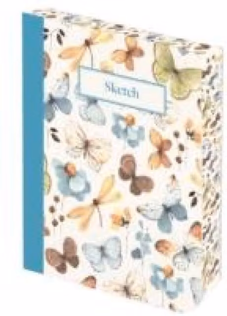 Arcturus Publishing Limited Butterflies Sketch Book, Multicolour, Paperback
