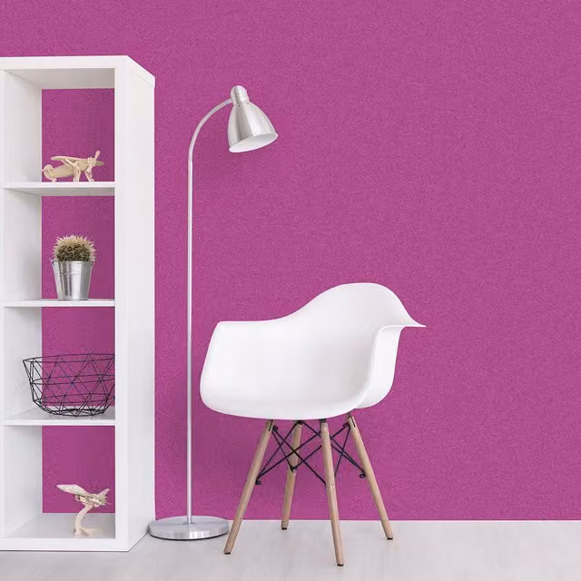 Nina Home Pink Abstract Plain Vinyl Wallpaper for Children's Rooms