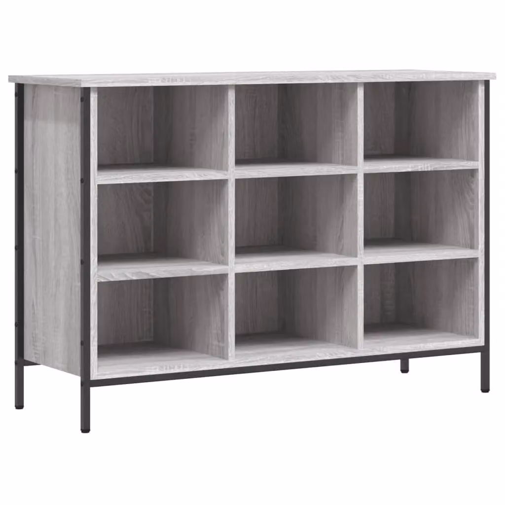 Berkfield Home Grey Sonoma Shoe Cabinet, W/D/H: 100 x 35 x 70 cm – 2
