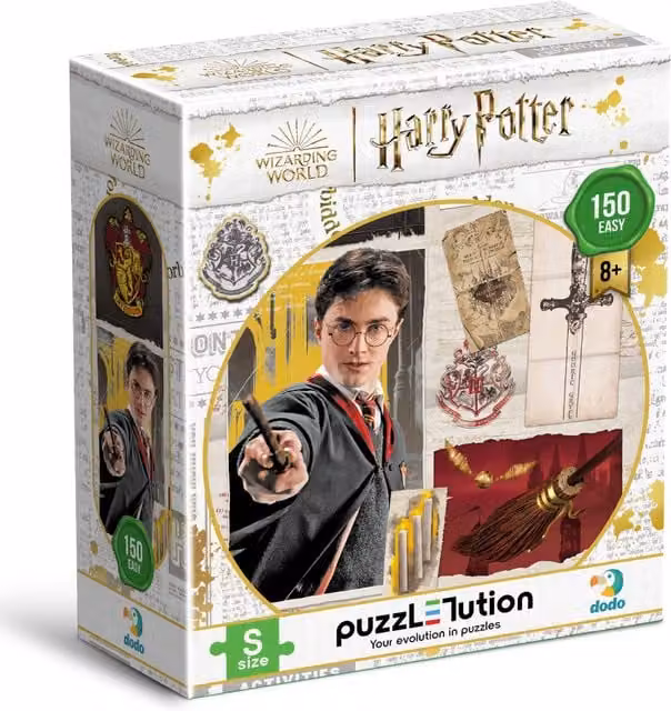 DODO Harry Potter Gryffindor Jigsaw Puzzle, 150 Pieces, Multicolour and Gold