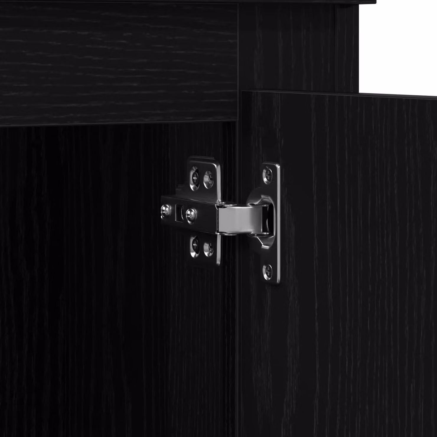 Berkfield Home Black Oak Highboard W/D/H: 132.5 x 35.5 x 103.5 cm – 5