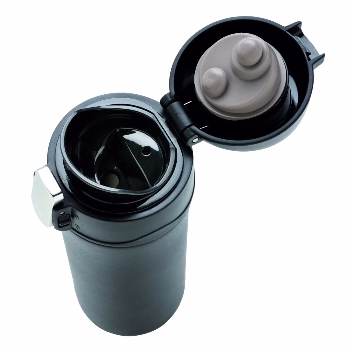 Swiss Peak Elite Copper Vacuum Insulated Stainless Steel Mug with Lid, Black, 300 ml – 2