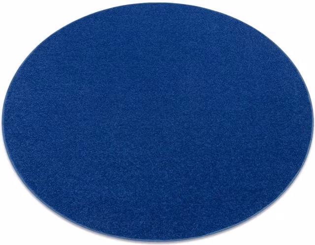 RugsX Eton Round Blue Modern Rug, Diameter: 170 cm – 1