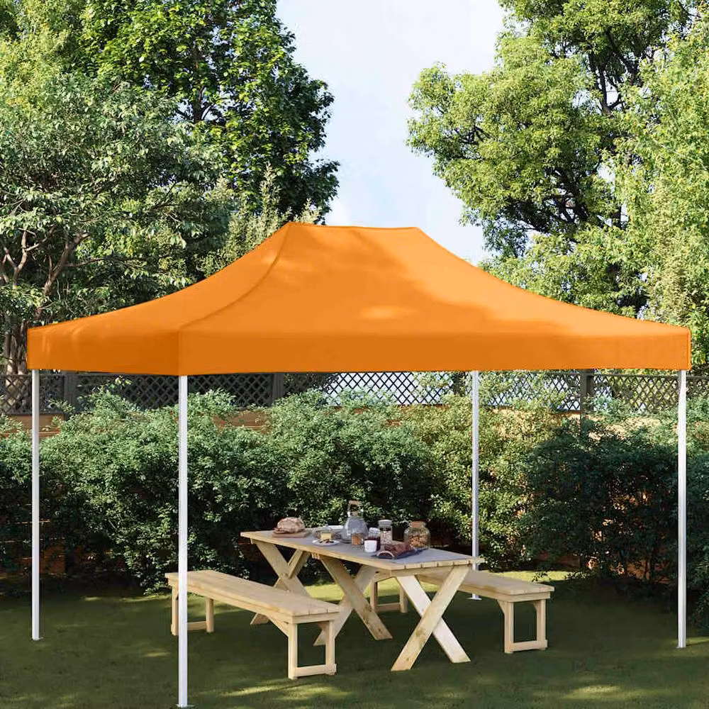 Berkfield Home Orange Party Tent Roof, 4 x 3 m, PVC-Coated Polyester – 2