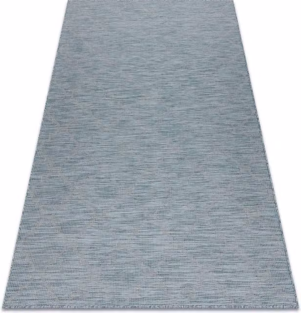 RugsX Blue Patio Rug, Flat Weave Polypropylene, W: 155 cm, D: 220 cm – 1