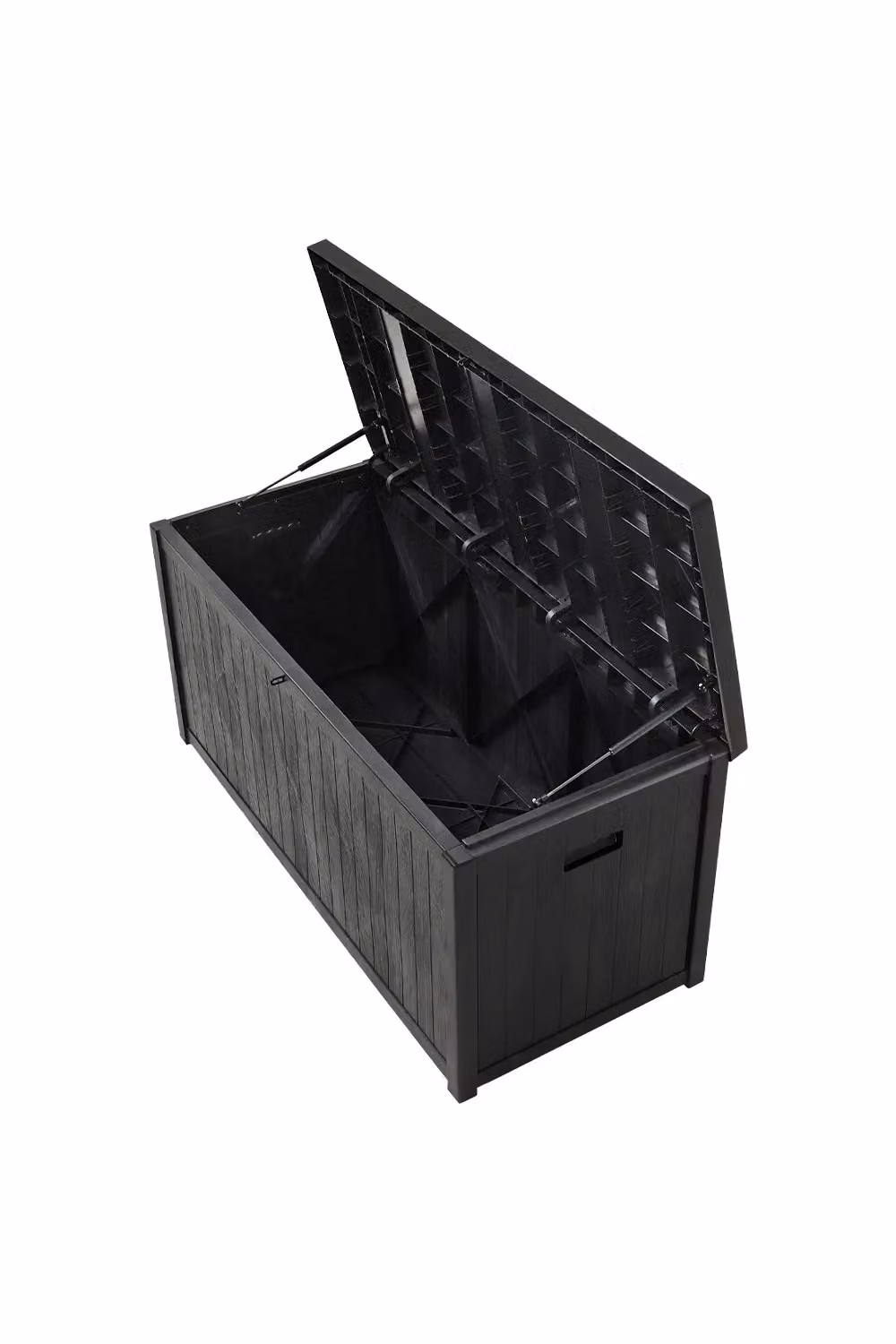Living and Home 430L Waterproof Outdoor Garden Storage Box in Black – 3