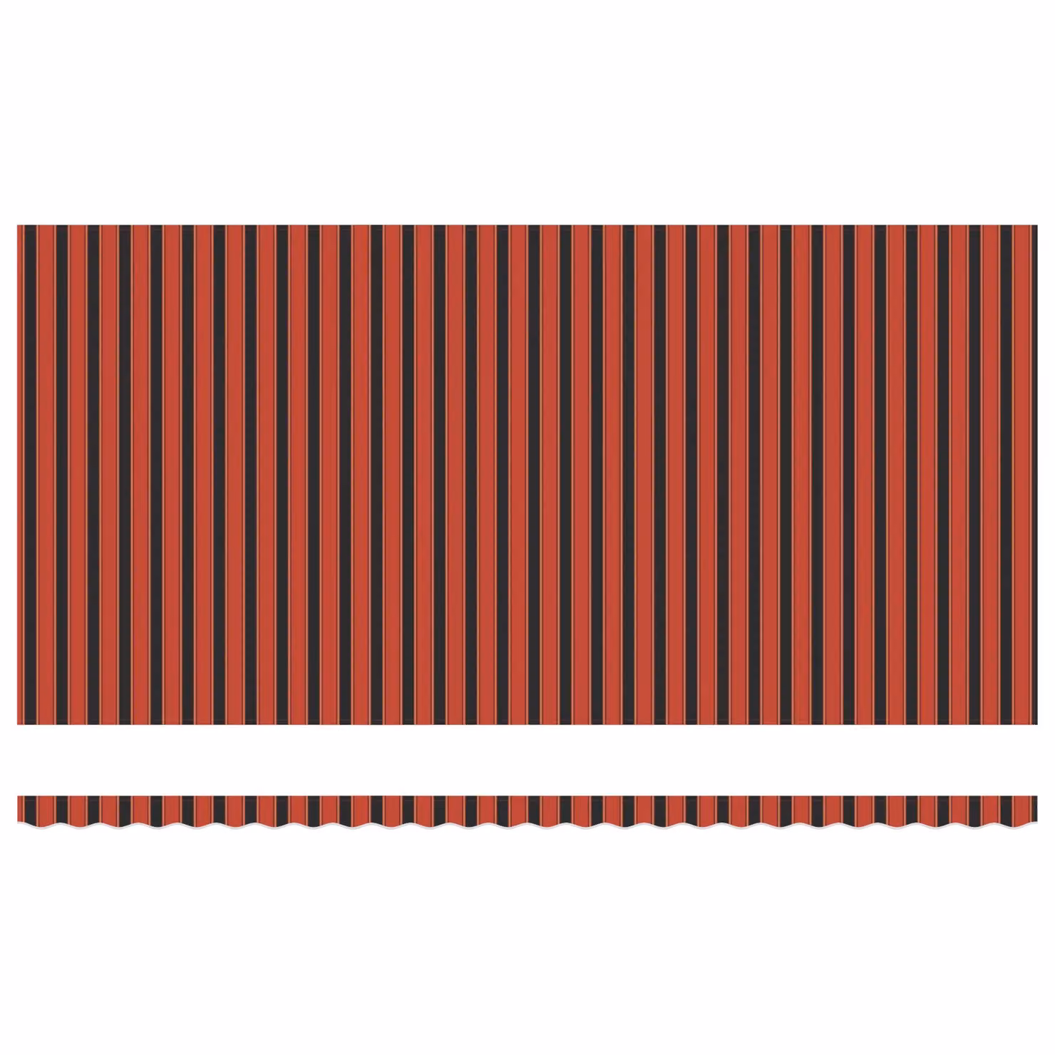 Berkfield Home Manual Retractable Striped Awning with LED in Orange and Brown, W: 600 cm, D: 300 cm – 4