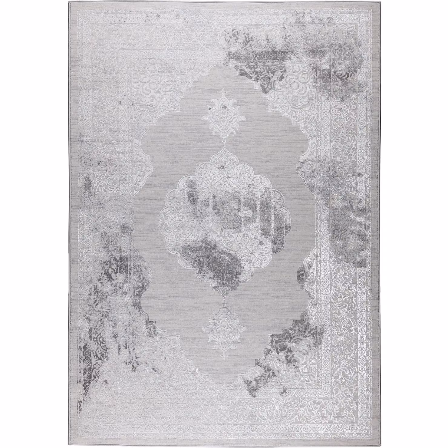 Livabliss Lustro Vintage Boho Rectangular Rug in Beige, Grey and White, W: 160 cm, L: 220 cm – 2
