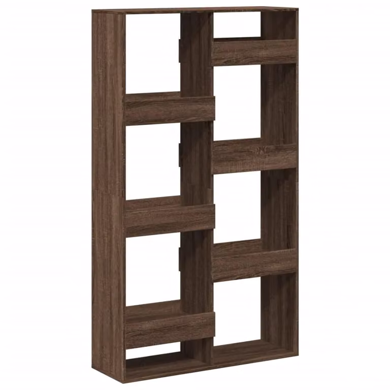 Berkfield Home Brown Oak Room Divider, W/D/H: 100 x 33 x 175 cm