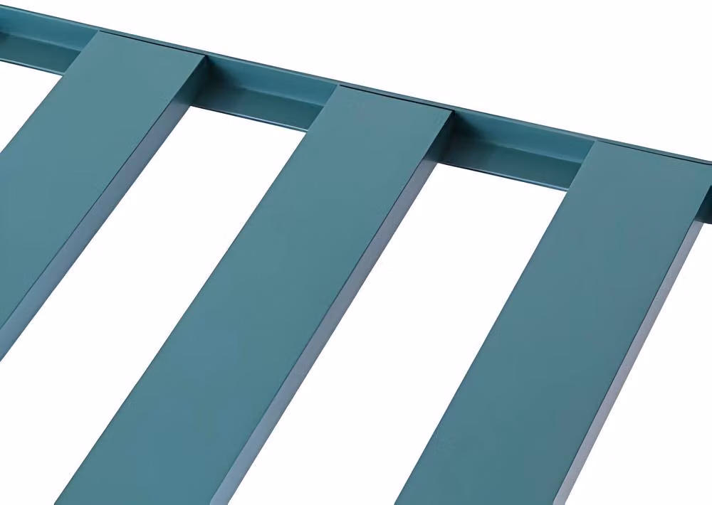 Primrose X2 Traditional 2 Tier Greenhouse Staging Shelf Workbench in Green, Width: 122 cm – 4