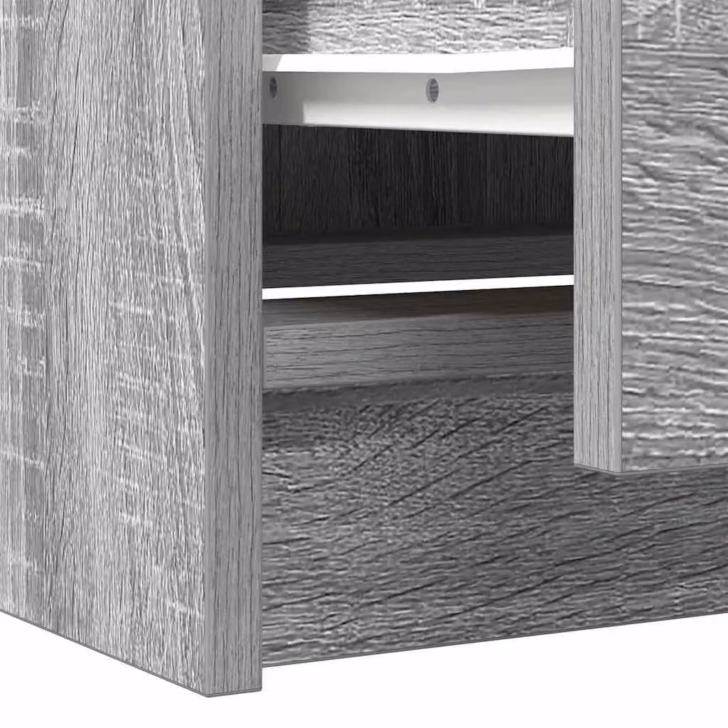Berkfield Home Grey Sonoma TV Cabinet W/D/H: 40 x 35 x 54 cm – 3