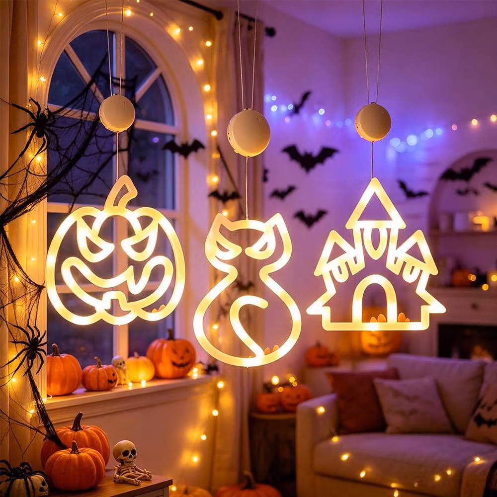 Lovii Multicolour RGB LED Halloween String Lights for Parties – 2