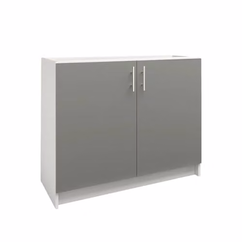 JD Greta Modern Grey Matt Kitchen Base Unit W: 100 cm – 2