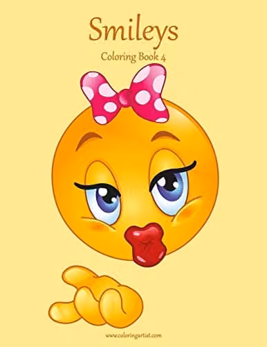 Smileys Coloring Book 4: Volume 4 by Createspace for Children