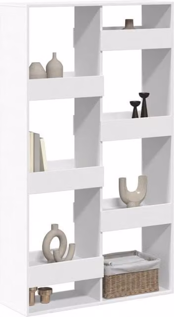 Berkfield Home White MDF Room Divider, W/D/H: 100 x 33 x 175 cm