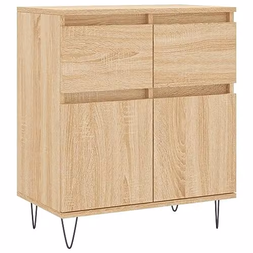 vidaXL Sideboard in Brown, W/D/H: 60 x 35 x 70 cm – 1