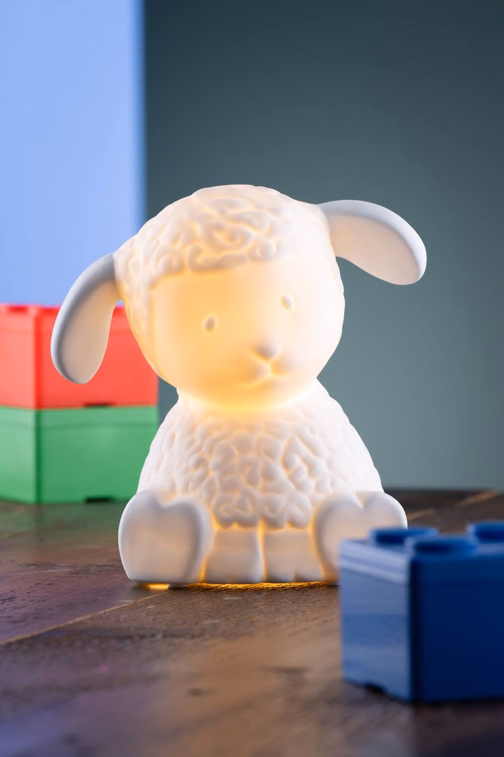 Belleek Living Lamb Luminaire in White, Diameter: 25.4 cm – 2