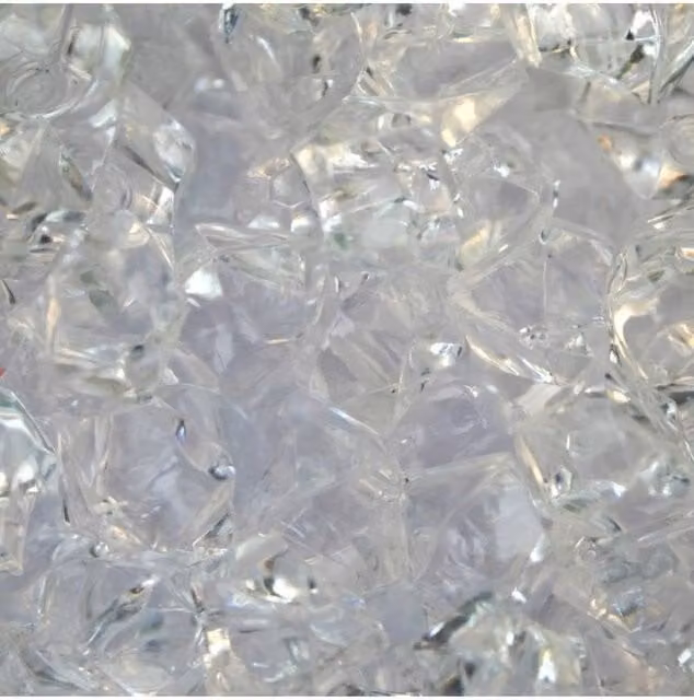 KDMD Small Transparent Acrylic Stones, 1.6kg