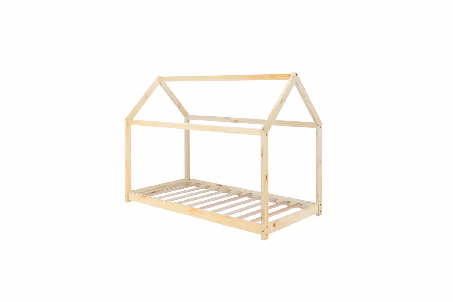 Birlea House Solid Wood Pine Bed Frame for Children, W/D/H: 90 x 190 x 142.5 cm – 3