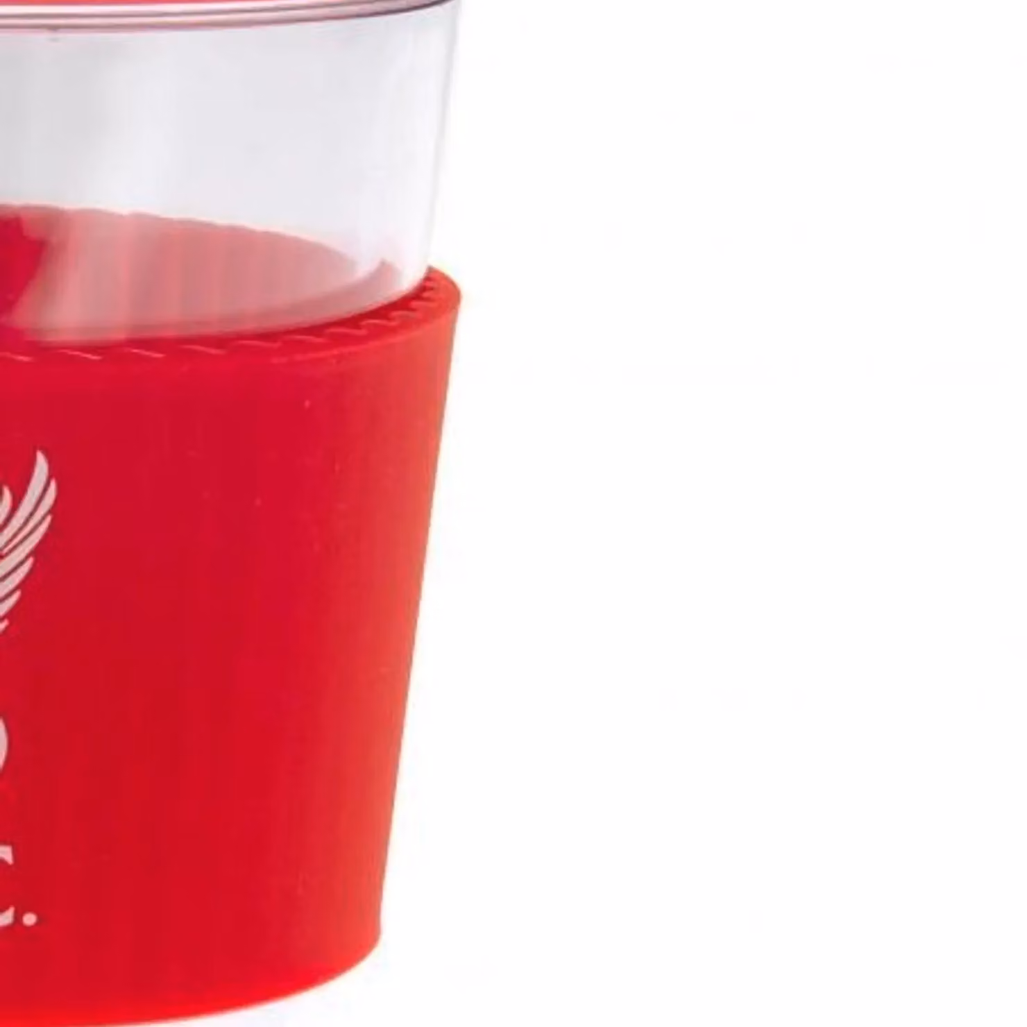 Liverpool FC Crest Travel Mug with Lid, Red and Transparent, 400 ml – 2