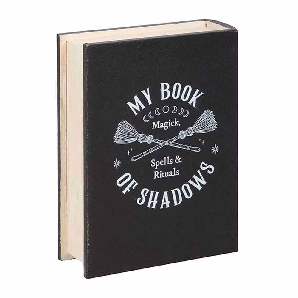 Something Different My Book Of Shadows Storage Box in Black – 2