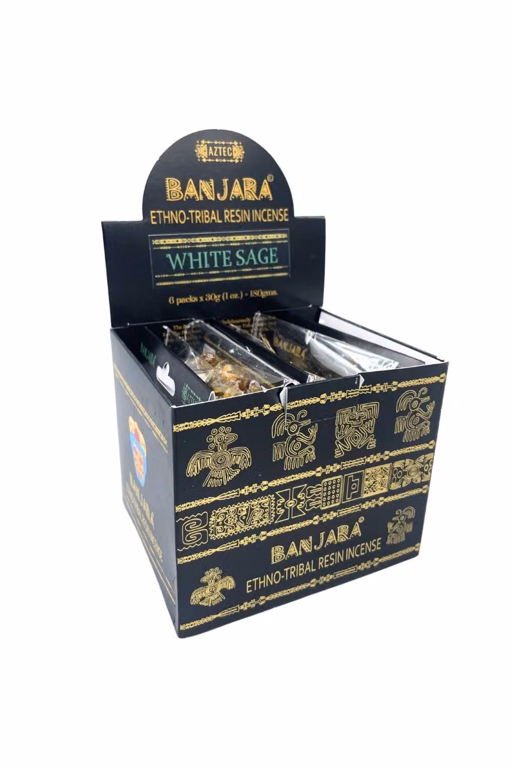 KDMD Banjara Tree Handcrafted Indian Aromatic Resin Incense with White Sage, Brown – 2