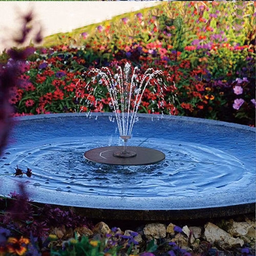 SPETLEK 5.5W Solar Powered Floating Fountain Pump in Black – 3