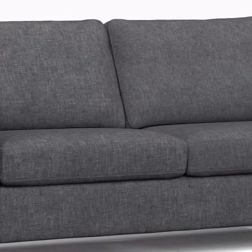 Furnishings For Less UK York Turin 3 Piece Fabric Sofa Suite in Grey – 4