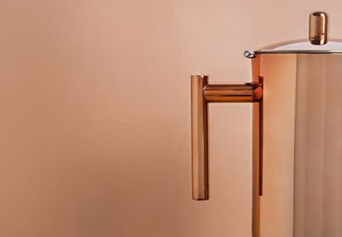 La Cafetiere Copper Stovetop Espresso Maker in Bronze – 3