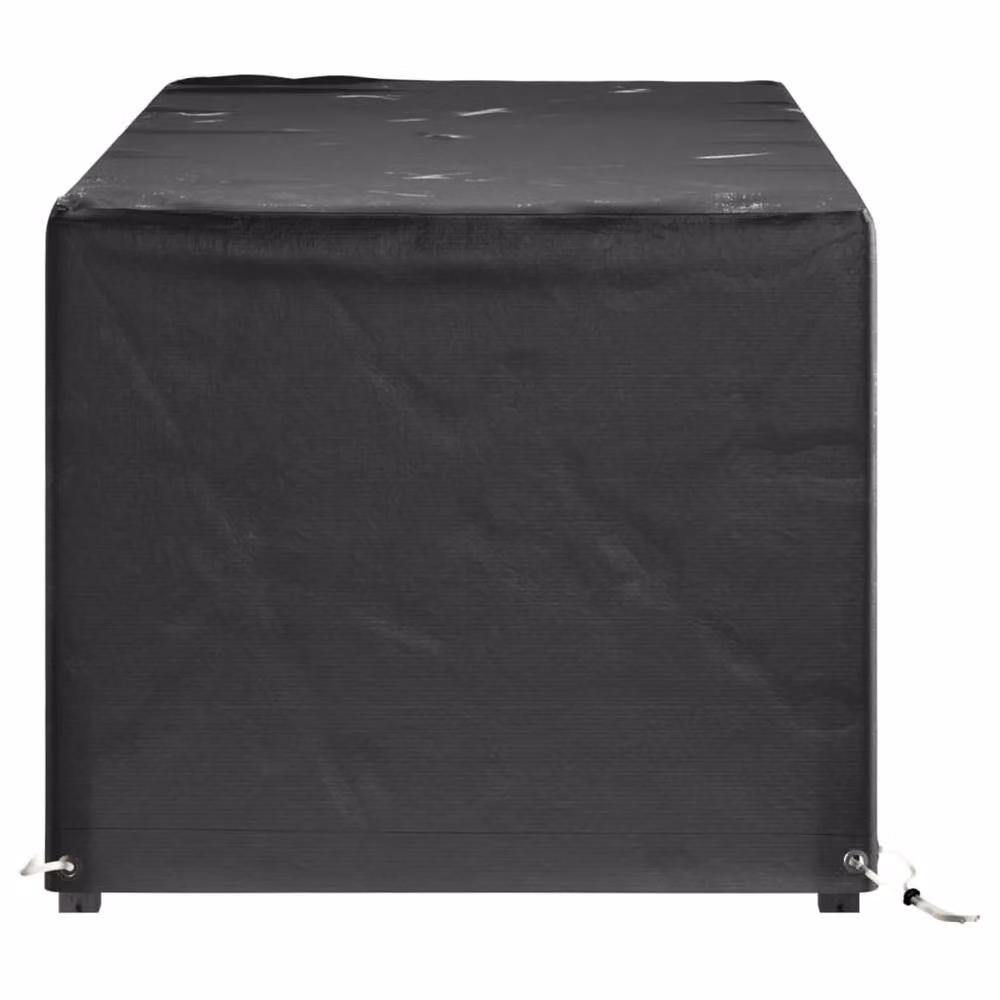 Berkfield Home Durable Garden Furniture Covers, 2 Pack, Black, W/D/H: 192 x 82 x 65 cm – 3