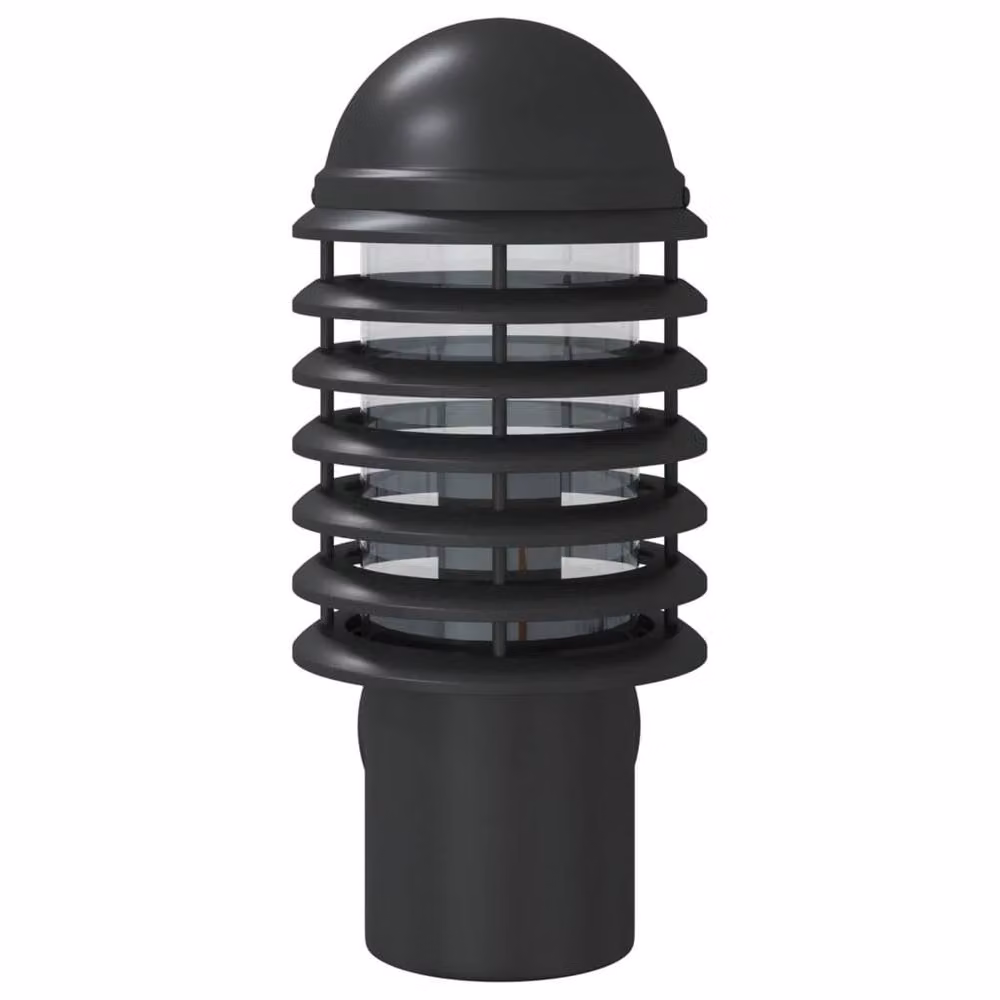 Berkfield Home Set of 2 Black Stainless Steel Outdoor Wall Lights for Garden and Industrial Use – 3