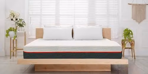 NURA 40HD Luxury Orthopaedic Memory Foam Mattress, White, W/D/H: 180 x 200 x 25 cm – 2