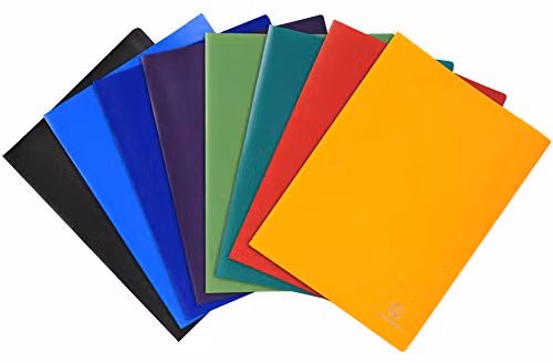 Exacompta Opak A4 Display Book with 100 Anti-Glare Pockets in Yellow – 2