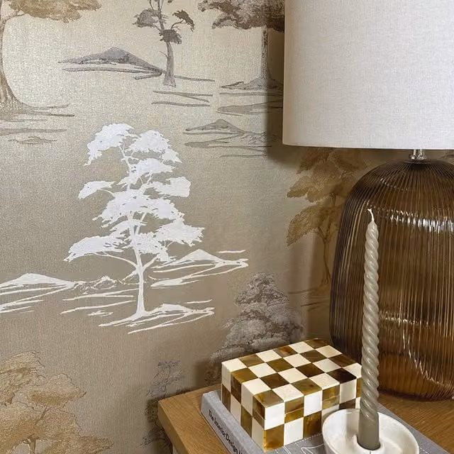 Belgravia Decor Carlotta Tree in Gold