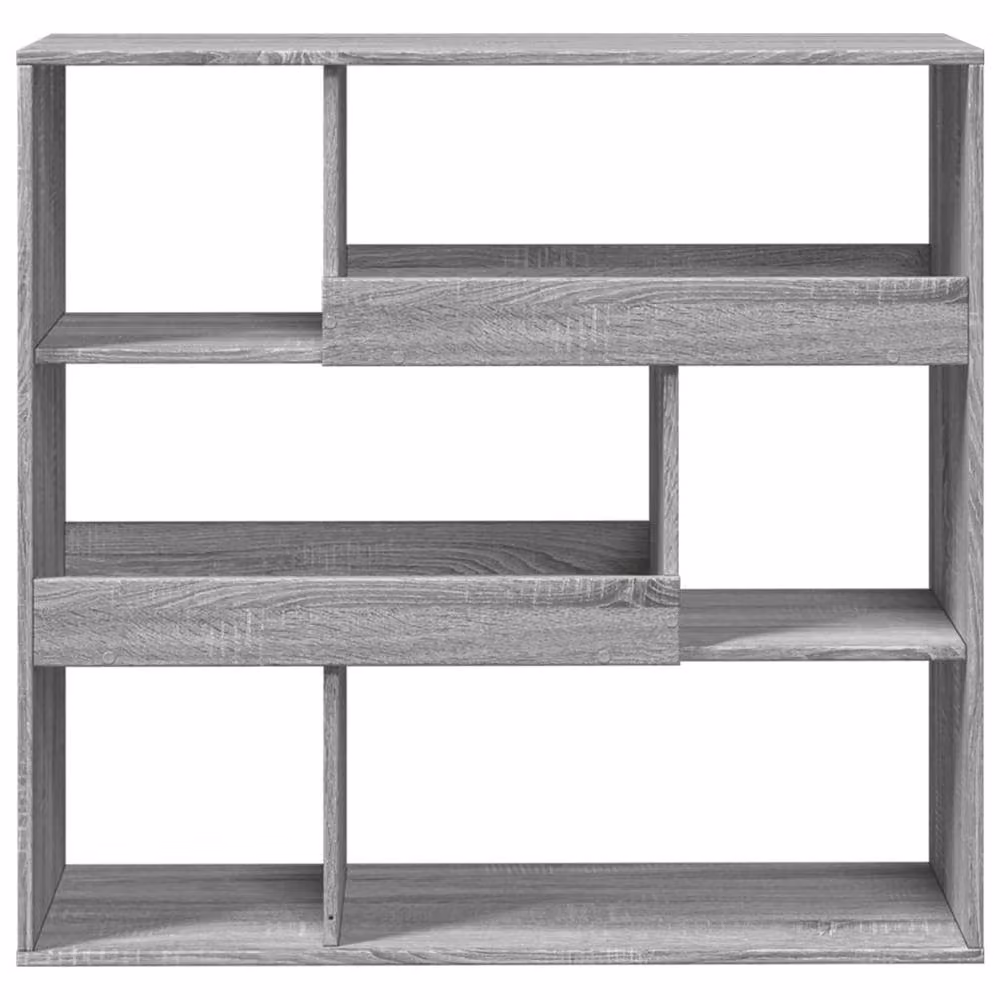Berkfield Home Grey Sonoma Room Divider in Engineered Wood, W/D/H: 100 x 33 x 94.5 cm – 4