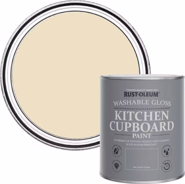 Rust-Oleum Kitchen Cupboard Paint in Gloss Finish, Featherstone, 0.75 l
