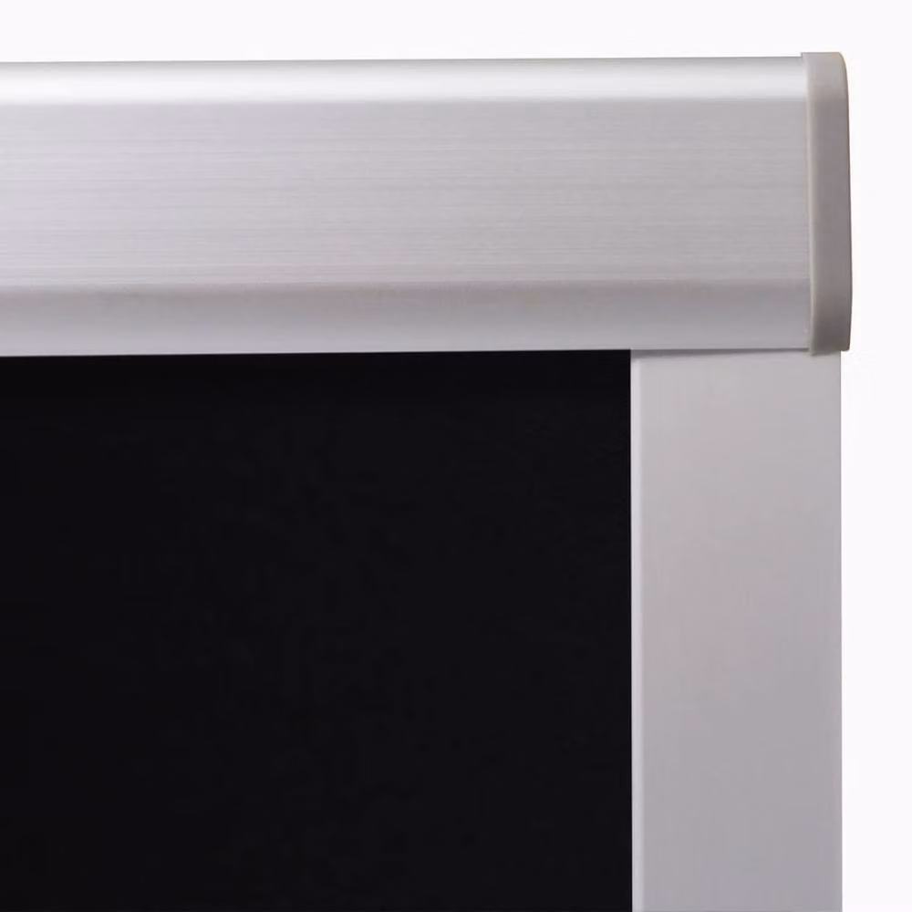 Berkfield Home Blackout Roller Blinds in Black, Thermal Insulating Polyester – 3