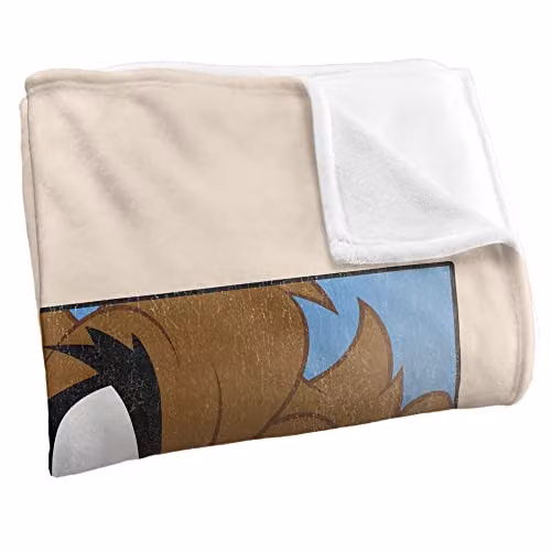 Warner Brothers Looney Tunes Super Soft Fleece Throw Blanket, Multicolour and White, W/D/H: 152 x 127 cm – 2