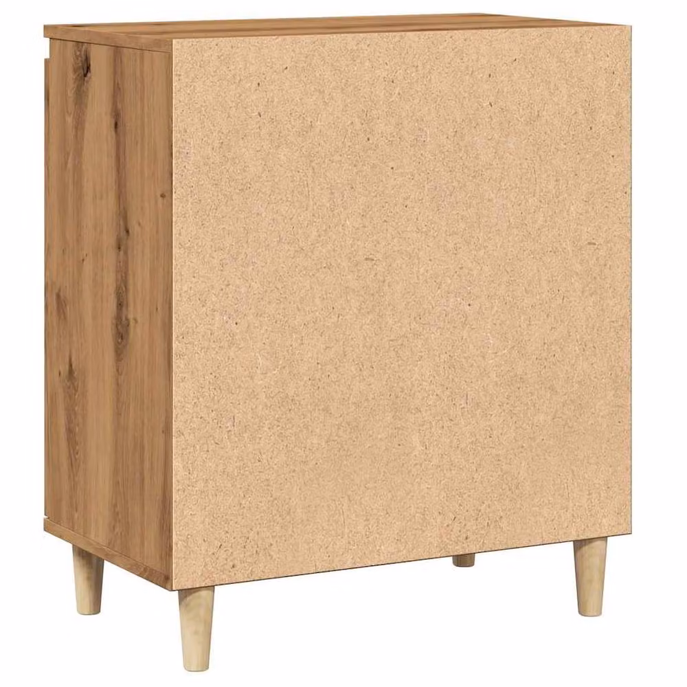 Berkfield Home Artisan Oak Sideboard in Brown, W/D/H: 60 x 35 x 70 cm – 4